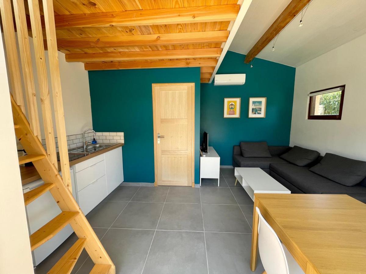 Annexe Des Pins - Studio Gite Avec Piscine & Climatisation Villeneuve-lès-Béziers 외부 사진